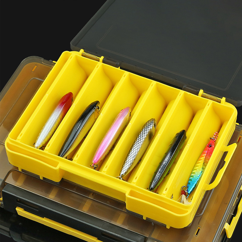 Fishing Lure Box - صناديق طُعم صيد جديدة ذات وجهين،