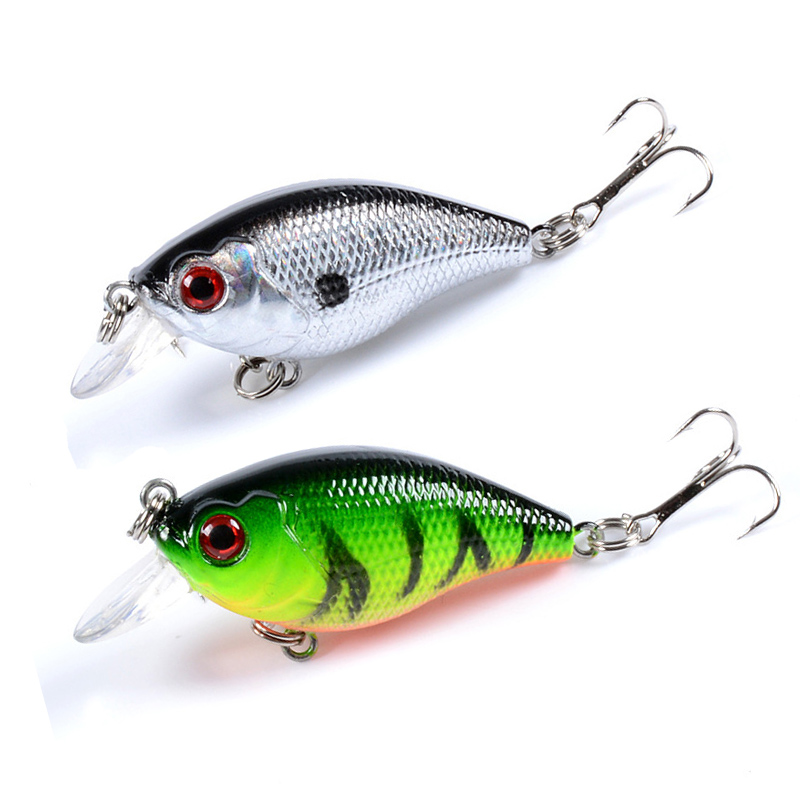 Fishing Lure Crankbait - 1 قطعة Wobblers جودة كرانكبيت محاكاة
