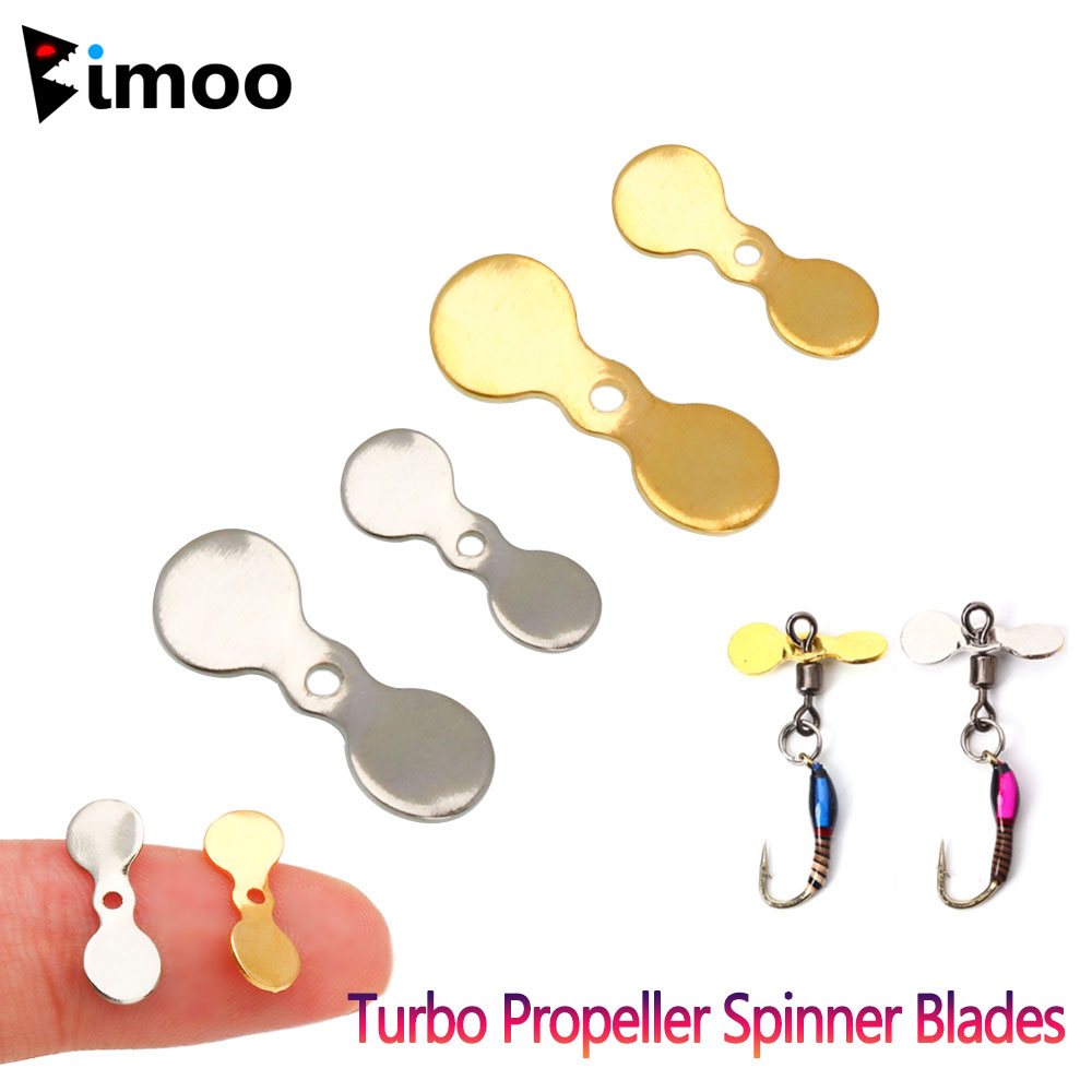 Fishing Lure Blade Bait - بيمو 20 قطعة شفرات دوارة توربو