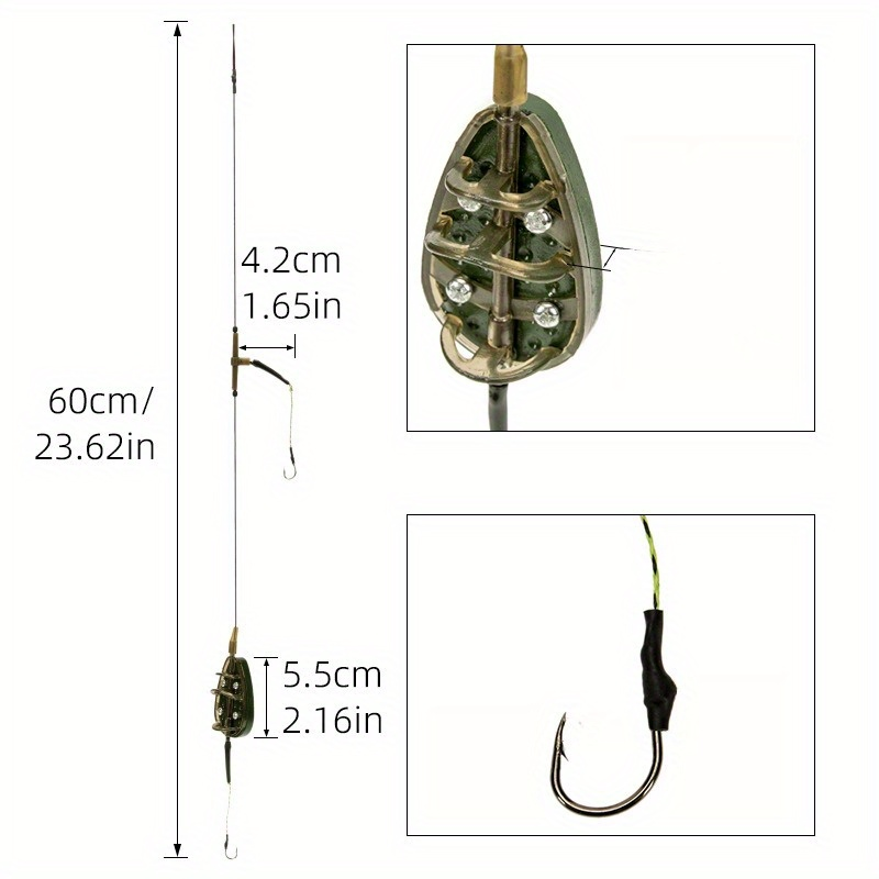 1 قطعة مجموعة تغذية صيد سمك ال - مراجعة Fishing Lure Making Kit وسعره