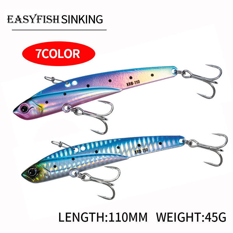 جديد الصيد إغراء VIB 110 مللي  - مراجعة Fishing Lure Blade Bait وسعره