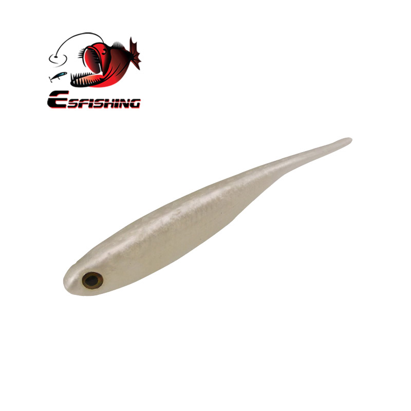 ESFISHING I لامعة شاد 10 قطعة  - مراجعة Fishing Lure Soft Plastic وسعره