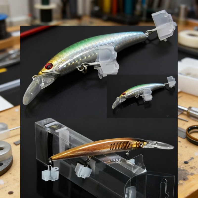 195 قطعة من واقيات الخطاف الثل - مراجعة Fishing Lure Making Kit وسعره