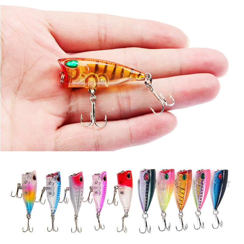 YUCONG 1 قطعة بوبر صغير الصيد  - مراجعة Fishing Lure Popper وسعره