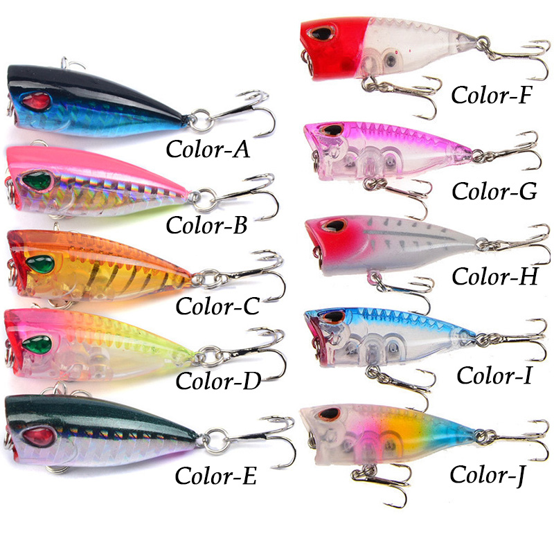 YUCONG 1 قطعة بوبر صغير الصيد  - مراجعة Fishing Lure Popper وسعره