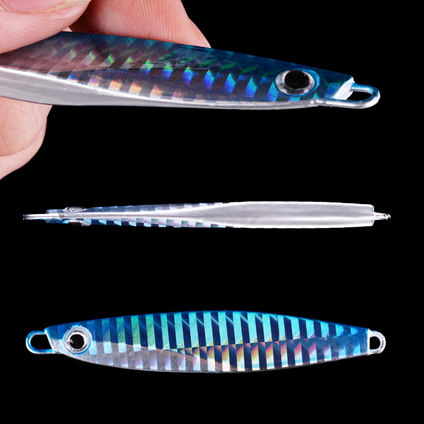 12 قطعة معدنية لصيد السمك تهزه - مراجعة Fishing Lure Blade Bait وسعره